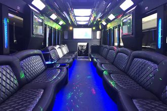 Broomfield limo bus interior